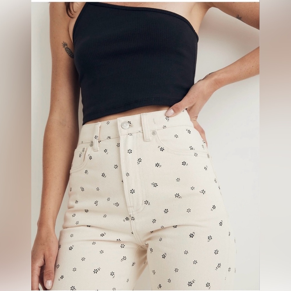 MADEWELL The '90s Straight Jean in Daisy Drizzle SIZE: 25 - Picture 5 of 15